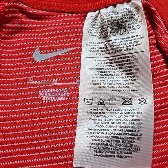 Nike Pro Elite USA Running Racing Compression Shorts Olympics Medium Red AO8496 - Picture 5 of 10